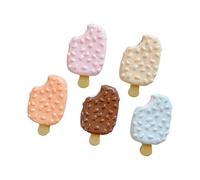 Funny Fruit Ice Cream Shape Fridge Magnets Refrigerator Sticker For Photos Note Decorative Kitchen Accessories Ice Cream Fridge Sticker