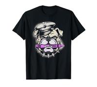 Funny Fueled By Crayons Soldier Bulldog MRE Eater Jarhead Value Graphic T-Shirt