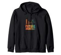 Funny Future Architect Saying Modern Tower Bridge Zip Hoodie