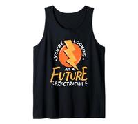 Funny Future Electrician Electrical Engineer Tank Top