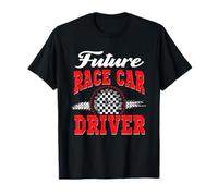 Funny Future Race Car Driver For Kids Racing Boys Girls T-Shirt