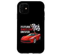Funny Future Race Car Driver Vehicle Car Lover Case for iPhone 11