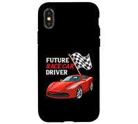 Funny Future Race Car Driver Vehicle Car Lover Case for iPhone X/XS