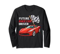 Funny Future Race Car Driver Vehicle Car Lover Long Sleeve T-Shirt