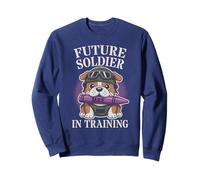Funny FUTURE SOLDIER IN TRAINING Kids I Eat Crayons Child Sweatshirt