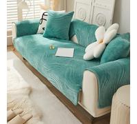 Funny Fuzzy Couch Cover Eco-Friendly Sofa Slipcover Washable Non-Slip Sofa Protector for 1/2/3/4-Seater Pet-Friendly Furniture Cover for Dogs and Cats