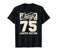 Funny Gag Men Vintage 75th Birthday Decorations 75 Birthday T-Shirt