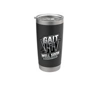 Funny Gait Well Soon Physical Therapy PT Therapist Stainless Steel Insulated Tumbler