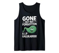 Funny Gallbladder Removal Surgery Survivor Get Well Recovery Tank Top