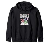 Funny Gambling Gamble It’s Only A Problem If You’re Losing Zip Hoodie