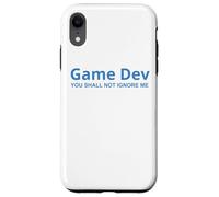 Funny Game Developer Indie Game Dev Video Games Poduction Case for iPhone XR