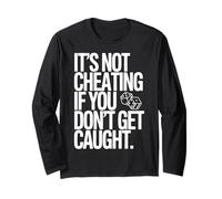 Funny Game Night Cheats Tabletop Board Gamer Long Sleeve T-Shirt
