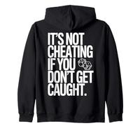Funny Game Night Cheats Tabletop Board Gamer Zip Hoodie