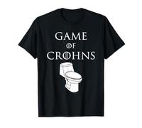 Funny Game of Crohns Awareness Chron's Disease Symptoms T-Shirt