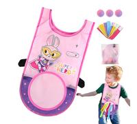 Funny Game of Hunter Ball Labels, Hunter Ball Game with Ball Vest, Sticky Vest for Ball Capture Game - Portable Hunter Ball Toy for with Sticky Vest for Ec