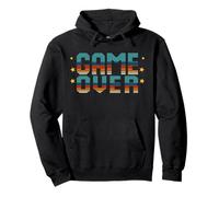 Funny Game Over Game Night Host Trivia Board Game Retro Pullover Hoodie