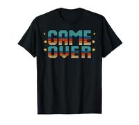 Funny Game Over Game Night Host Trivia Board Game Retro T-Shirt