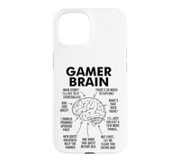 Funny Gamer Brain Side Quest Video Game Player Humor Case for iPhone 15