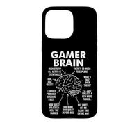 Funny Gamer Brain Side Quest Video Game Player Humor Case for iPhone 15 Pro Max