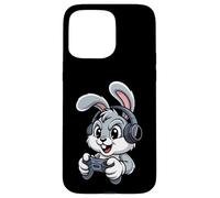 Funny Gamer Bunny Rabbit Video Games Boys Teen Gaming Case for iPhone 15 Pro Max