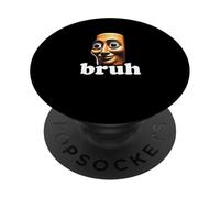 Funny Gamer Secret Tung Tung Tung Sahur Bruh PopSockets Adhesive PopGrip