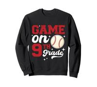 Funny Games On Ninth Grade Baseball First Day Of School Sweatshirt