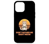 Funny Gaming Cat Dont Bother Me Right Meow Case for iPhone 12 Pro Max