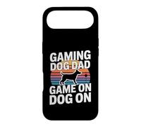 Funny Gaming Dog Dad Game On Dog On Controller Case for iPhone Air
