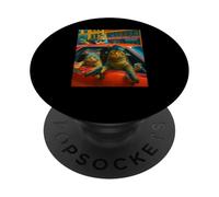 Funny Gangster Cats Street PopSockets Adhesive PopGrip
