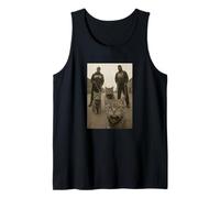 Funny Gangster Cats West Coast Kitten Meme Tank Top