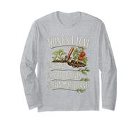 Funny Garden Addict Humor More Plants Gardening Life Long Sleeve T-Shirt