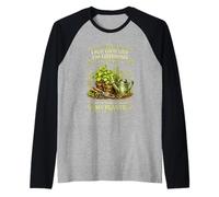 Funny Garden Addict Thinking About Plants Gardening Design Raglan Baseball Tee