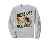 Funny Gardener Antisocial Bee Humor Buzz Off I'm Gardening Sweatshirt
