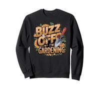 Funny Gardener Buzz Off Bee I’m Gardening Antisocial Sweatshirt