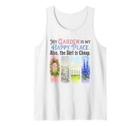 Funny Gardener My Garden My Sanctuary Dirt Cheap Tank Top