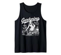 Funny Gardening Because Murder Is Wrong Gardener Plant Mom Tank Top