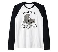 Funny Gardening Frog Plant Lover You're Goin in the Compost Raglan Baseball Tee