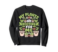 Funny Gardening Gardener Plants Lover Gift Rooting For Me Sweatshirt
