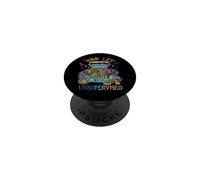 Funny Gardening Humor Plant Lover Gardener Left Unsupervised PopSockets Adhesive PopGrip