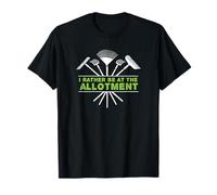 Funny gardening, I'd rather be at the allotment T-Shirt
