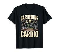 Funny Gardening is My Cardio Garden Lover Humor T-Shirt