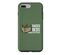 Funny Gardening Pun Raised beds lowered expectations Case for iPhone 7 Plus/8 Plus