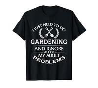 Funny Gardening Stress Relief Weekend Gardener T-Shirt