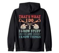 Funny Gardening That's What I Do Garden Plants Love Gardener Zip Hoodie