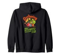 FUNNY GARDENING THERAPY WITHOUT THE BILL Zip Hoodie