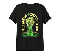 Funny Gardening Weed Warrior Compost The Rich Gardener Premium T-Shirt