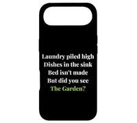 Funny Gardening Women But Did you See the Garden? Plant love Case for iPhone Air