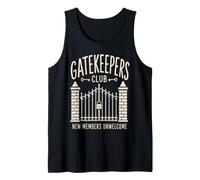 Funny Gatekeepers Club New Members Unwelcome Tank Top