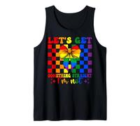 Funny Gay Pride Flag Let's Get Something Straight I'm Not Tank Top