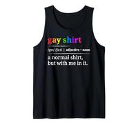 Funny Gay Pride LGBTQ Rainbow Sarcastic Tank Top